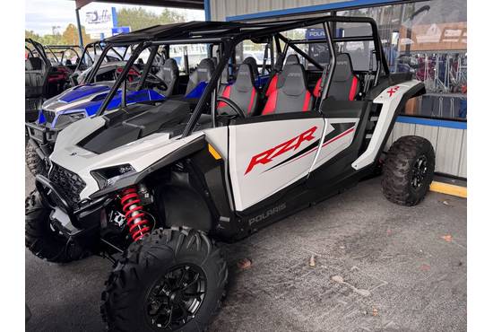 2024 RZR XP 4 1000 Sport White Lightning