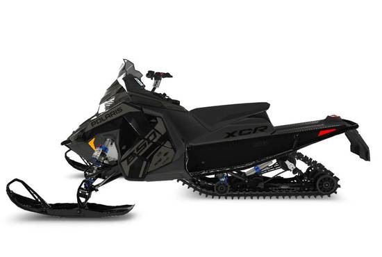2025 650 Indy XCR 136 Shadow Gray / Gloss Black