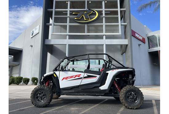 2024 RZR XP 4 1000 Sport White Lightning