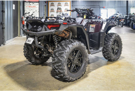 2023 Sportsman 850 Ultimate Trail Crimson Metallic
