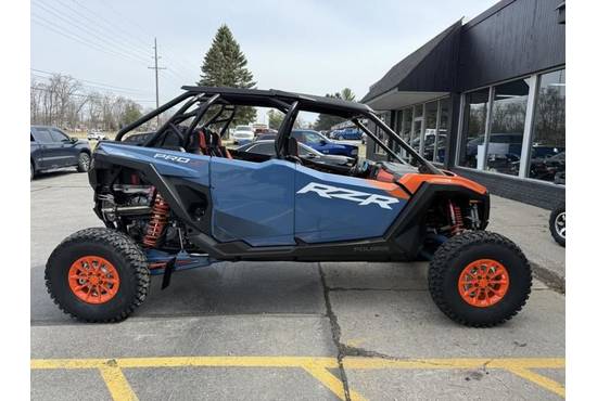 2025 RZR Pro S 4 Ultimate Orange Burst / Zenith Blue
