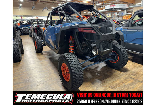 2025 RZR Pro S 4 Ultimate Orange Burst / Zenith Blue