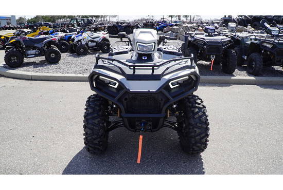 2023 Sportsman 570 RIDE COMMAND Silver Quartz Metallic