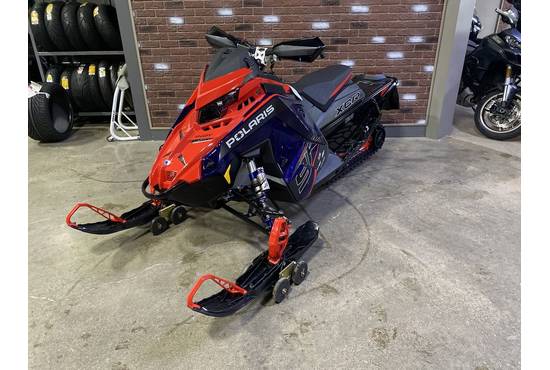 2025 9R Indy XCR 128 Midnight Blue Metallic / Indy Red