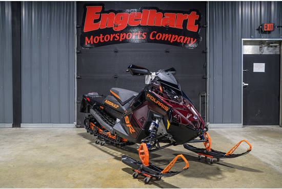 2025 9R Switchback Assault 146 Matte Dark Cherry / Gloss Black
