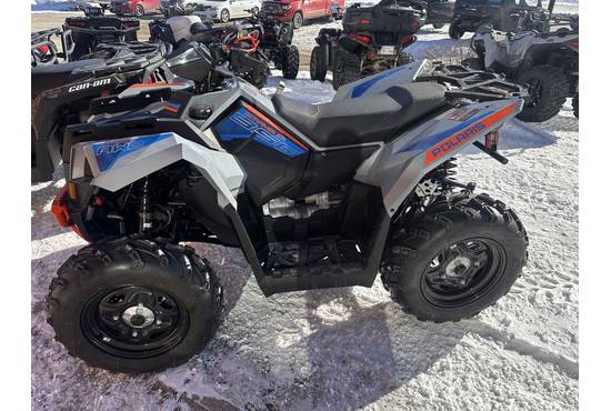 2024 SCRAMBLER 850 - STORM GRAY/RADAR BLUE - Storm Gray / Radar Blue