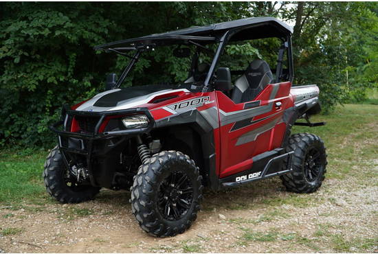 2018 General™ 1000 EPS Ride Command™ Edition Matte Sunset Red