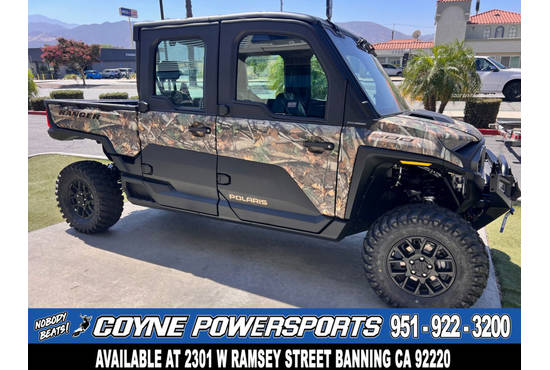 2025 Ranger Crew XD 1500 NorthStar Ultimate Polaris Pursuit Camo