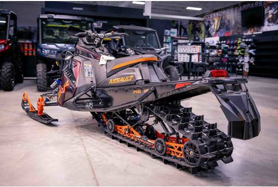 2025 9R Switchback Assault 146 Matte Dark Cherry / Gloss Black