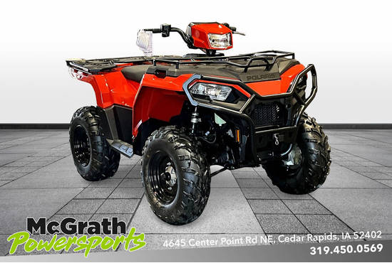 2025 SPORTSMAN 450 H.O. UTILITY - ORANGE RUST Utility