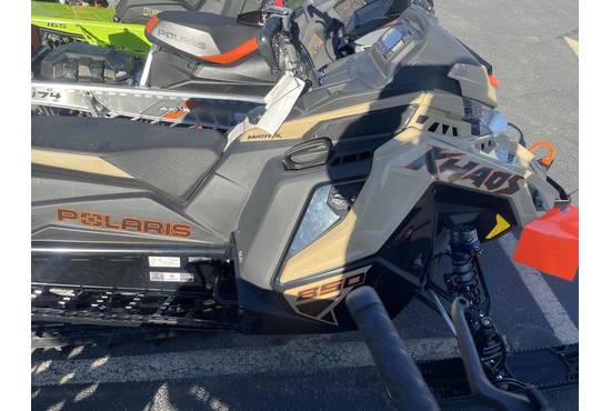 2024 850 RMK Khaos Slash 155 Gloss Black/Military Tan/Orange Burst