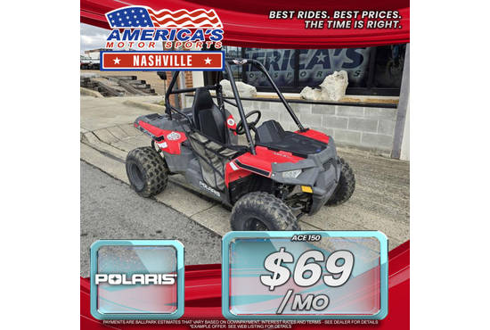 2017 ACE® 150 EFI Indy Red