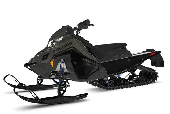 2025 850 Switchback Assault 146 Shadow Gray / Gloss Black