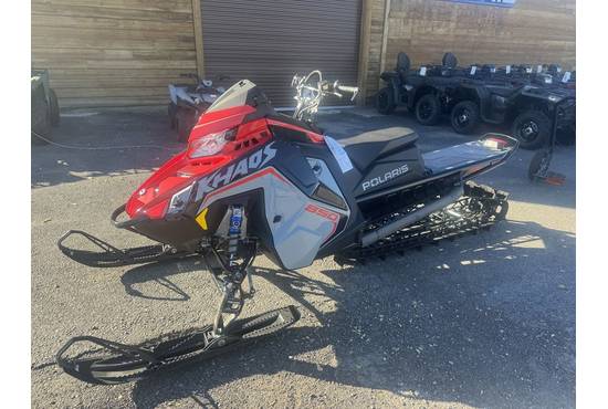 2025 850 RMK KHAOS 165 Storm Gray / Indy Red