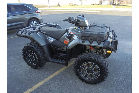 2015 Sportsman® 850 SP EPS Titanium Matte Metallic