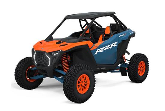 2025 RZR Pro S Ultimate Orange Burst / Zenith Blue