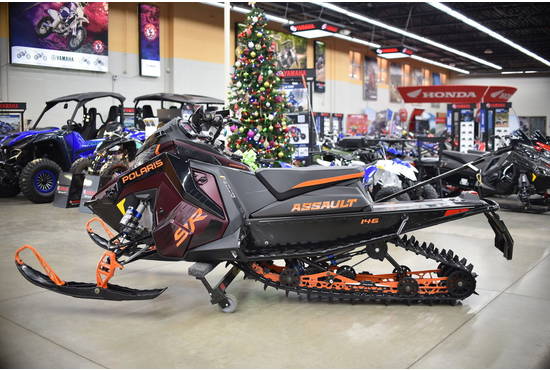 2025 9R Switchback Assault 146 Matte Dark Cherry / Gloss Black