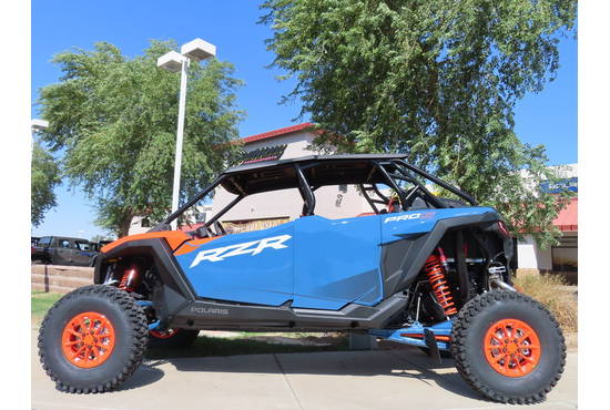2025 RZR Pro S 4 Ultimate Orange Burst / Zenith Blue