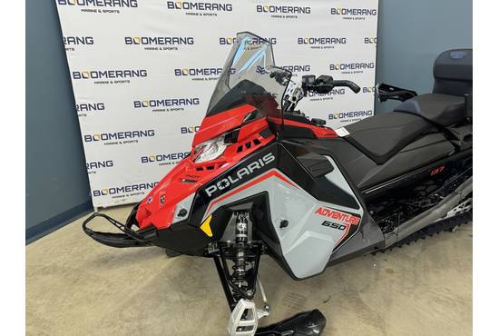 2025 650 Indy Adventure 137 Storm Gray / Indy Red