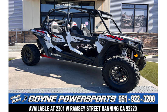 2014 RZR® XP 4 1000 EPS White Lightning
