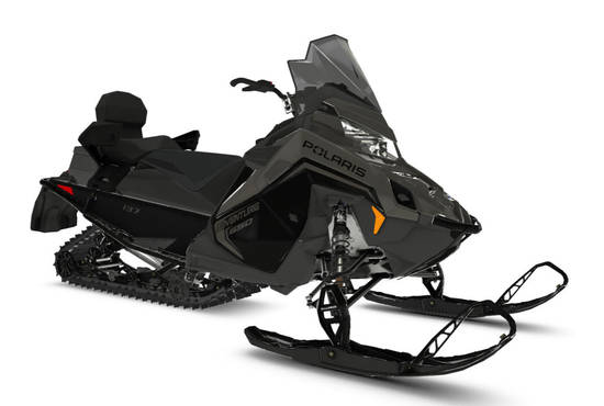 2025 650 Indy Adventure 137 Shadow Gray / Gloss Black