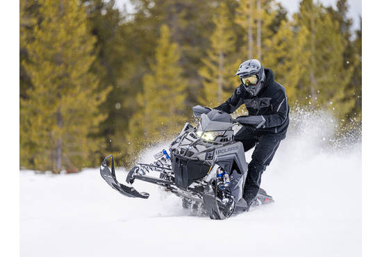 2025 650 Switchback Assault 146 Shadow Gray / Gloss Black