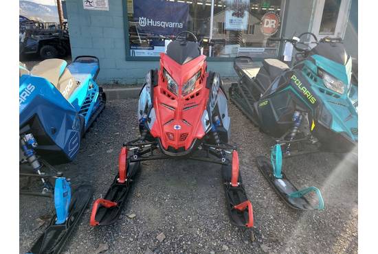 2025 850 RMK KHAOS 155 Storm Gray / Indy Red