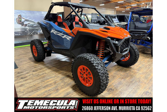 2025 RZR Pro S Ultimate Orange Burst / Zenith Blue