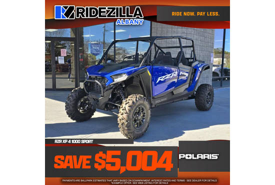 2025 rzr xp® 4 1000 sport