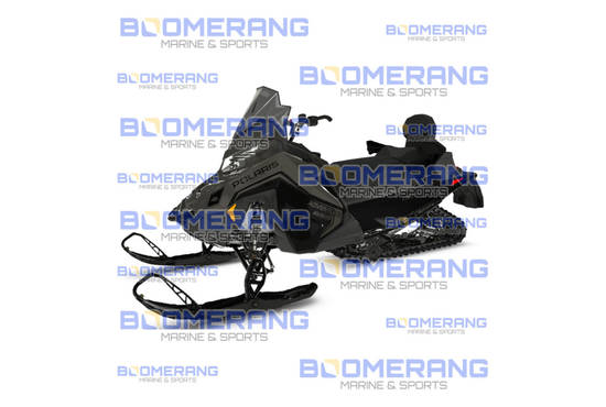 2025 650 Indy Adventure 137 Shadow Gray / Gloss Black