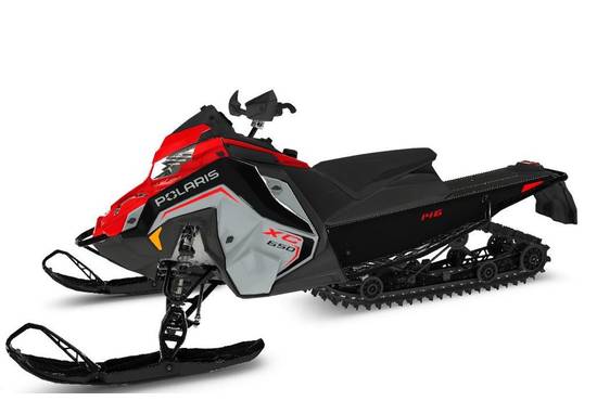 2025 650 Switchback XC 146 Storm Gray / Indy Red