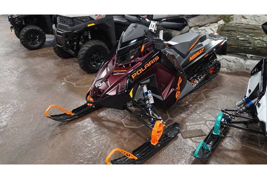 2025 9R Switchback Assault 146 Matte Dark Cherry / Gloss Black