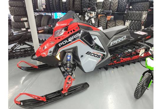 2025 Boost PRO RMK 165 Storm Gray / Indy Red