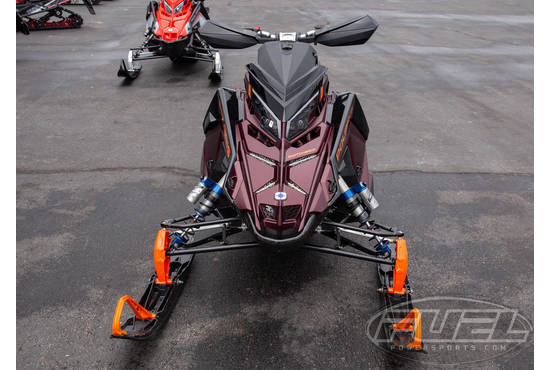 2025 9R Switchback Assault 146 Matte Dark Cherry / Gloss Black