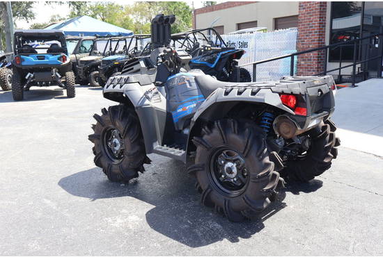 2023 sportsman 850 high lifter titanium metallic