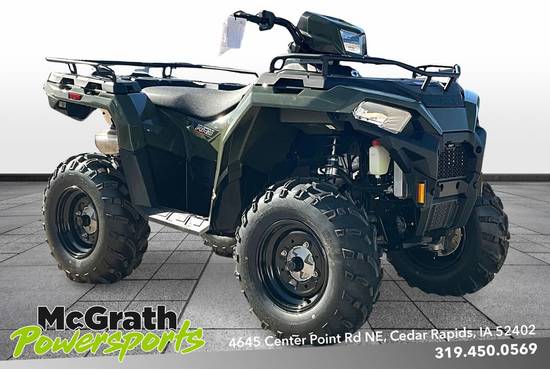 2025 SPORTSMAN 450 H.O. EPS - SAGE GREEN