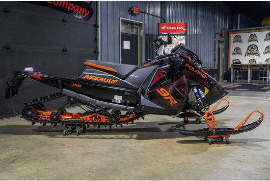 2025 9R Switchback Assault 146 Matte Dark Cherry / Gloss Black