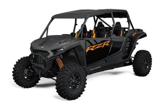2024 RZR XP 4 1000 Premium Matte Titanium / Onyx Black