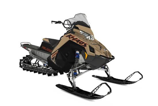 2024 850 RMK Khaos Slash 165 Gloss Black/Military Tan/Orange Burst