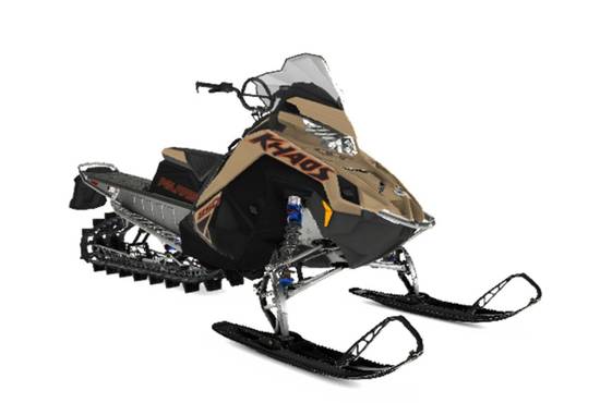 2024 850 RMK Khaos 155 Gloss Black/Military Tan/Orange Burst