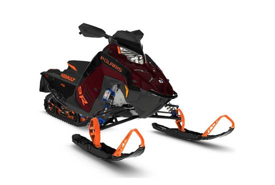 2025 9R Switchback Assault 146 Matte Dark Cherry / Gloss Black