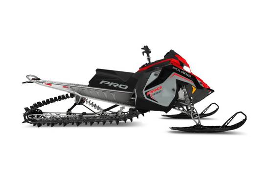 2025 850 PRO RMK 165 Storm Gray / Indy Red