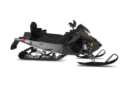 2025 650 Indy Adventure 137 Shadow Gray / Gloss Black