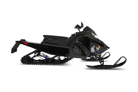 2025 850 Indy XCR 136 Shadow Gray / Gloss Black