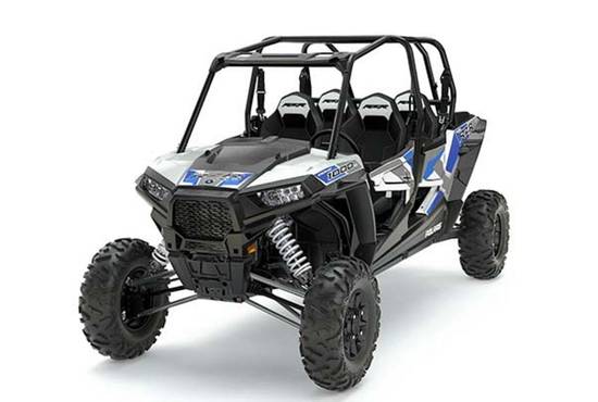 2017 RZR XP® 4 1000 EPS White Lightning With Reflex Blue