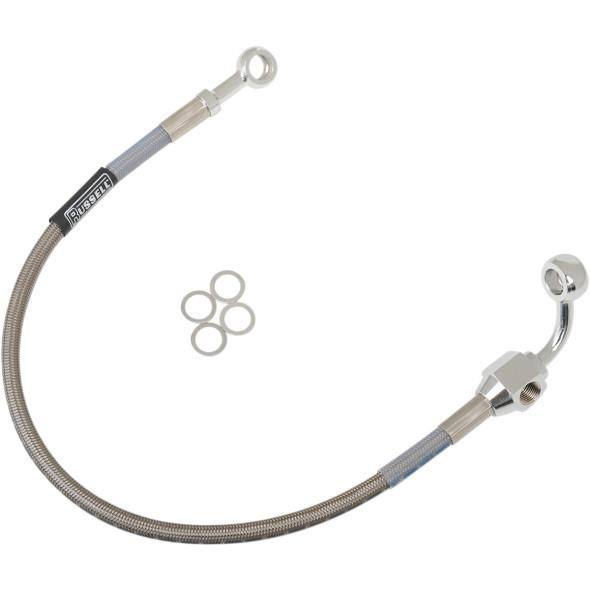 Russell Front Brake Hose Harley-Davidson 1988-1993 FXR & Sportster R08746DS Russell Front Brake Hose Harley-Davidson 1988-1993 FXR & Sportster R08746DS
