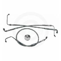 Russell Extended Length Braided Front Brake Line Kit R08986S*