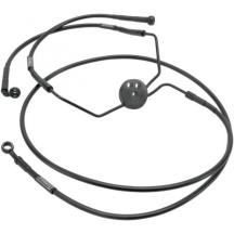 47in Russell R08728DS Braided Front Brake Line Kit Stainless Upper Length 47in Russell R08728DS Braided Front Brake Line Kit Stainless Upper Length