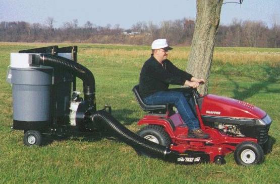 New Trac Vac Residential Lawn Vacuums Pull Behind Vacs