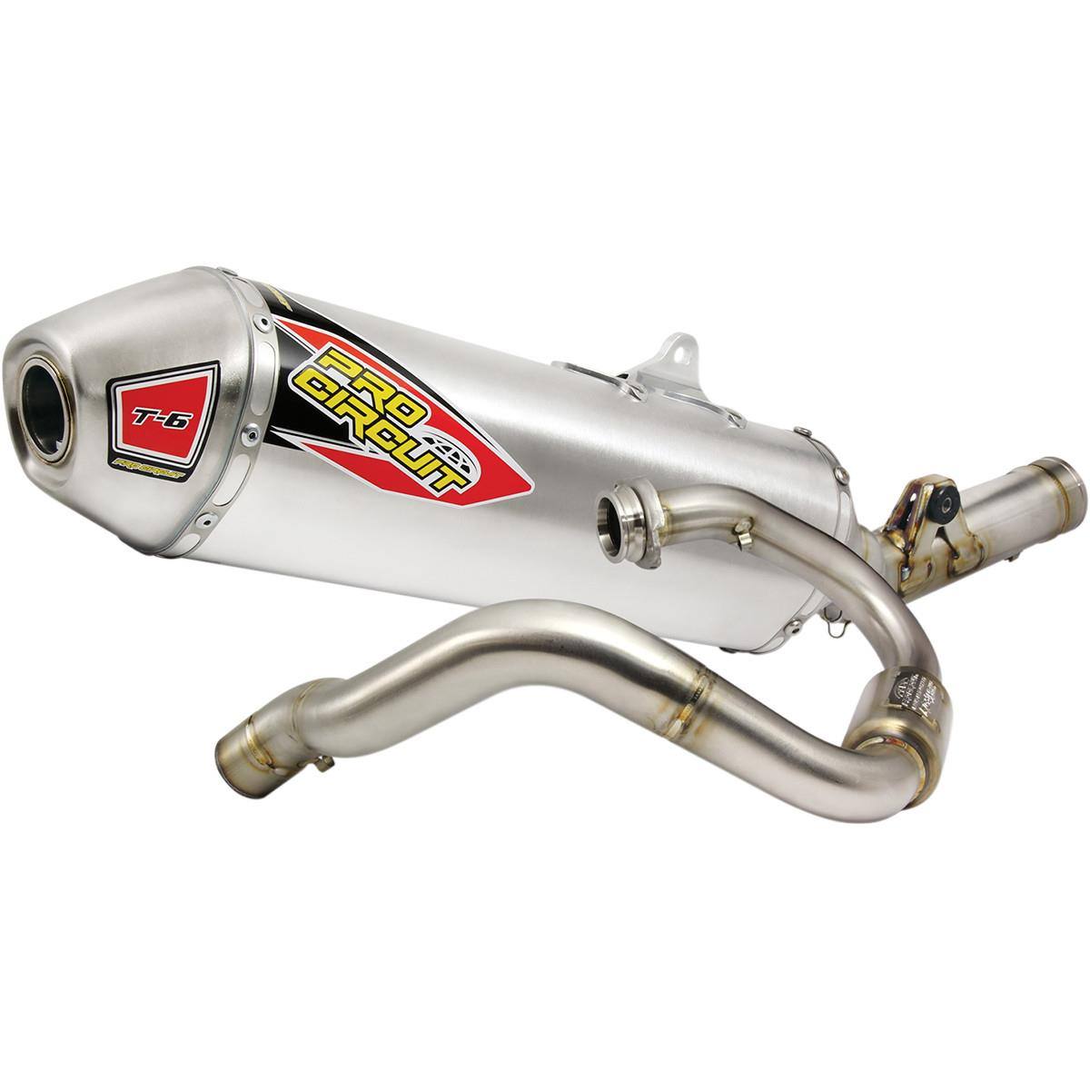 Material: Stainless Steel 0111350G Pro Circuit T-6 Stainless Steel Exhaust System Carbon Fiber End Cap Titanium Canister